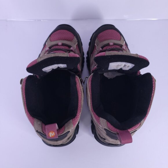 Merrell Moab 2 Mid Waterproof Hiking Boots Women’s 7 Vibram Trail Chukka - Picture 8 of 16